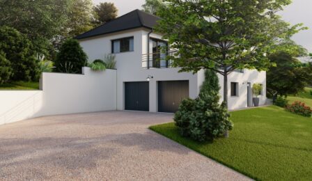 votre maison de 105m2 sur un terrain de 2800m2 sur la commune de La Feuillade au prix de 495000&euro; avec Alpha Constructions